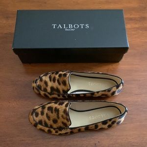 NWT Talbots Classic Leopard “Ryan” Flats size 6.5